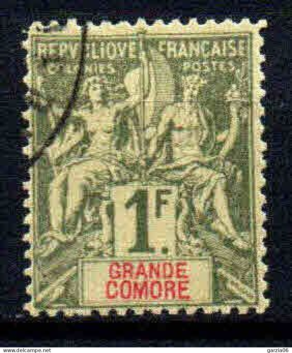Grande Comore   - 1897 -  Type Sage  - N° 13  -  Oblitéré - Used - Gebruikt