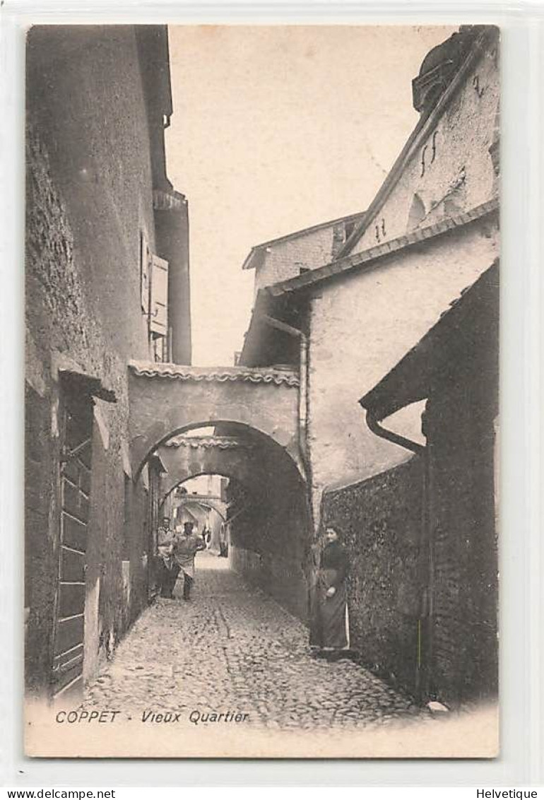 Coppet Vieux Quartier 1908 - Coppet