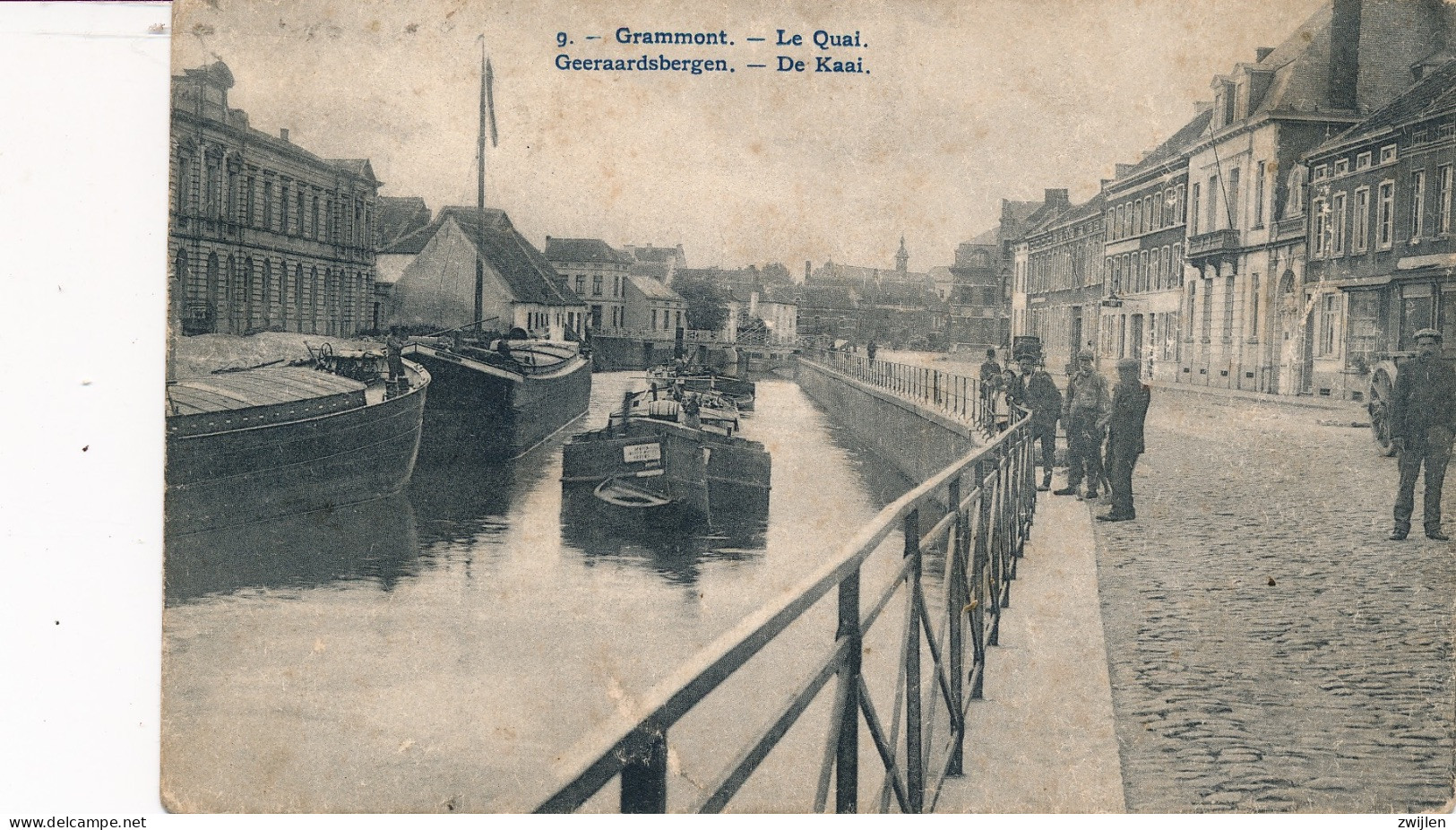 GERAARDSBERGEN GRAMMONT LE QUAI DE KAAI - Geraardsbergen