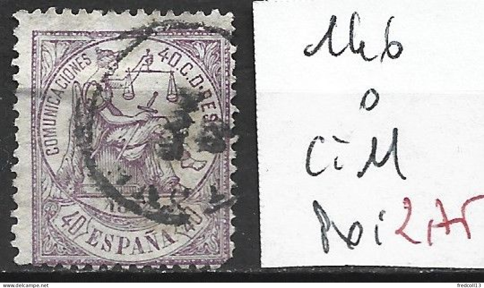 ESPAGNE 146 Oblitéré Côte 11 € - Used Stamps