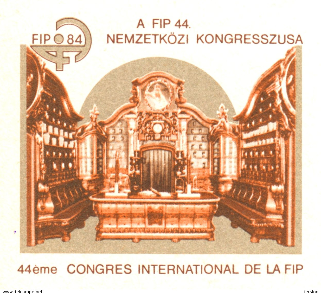 Carl Von Than Károly Chemist FIP Congress Pharmacy 1984 HUNGARY STATIONERY POSTCARD / Medal Pharmacy - Pharmacy