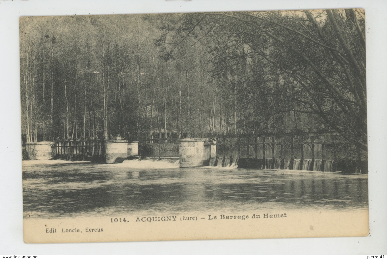 ACQUIGNY - Le Barrage Du Hamet - Acquigny