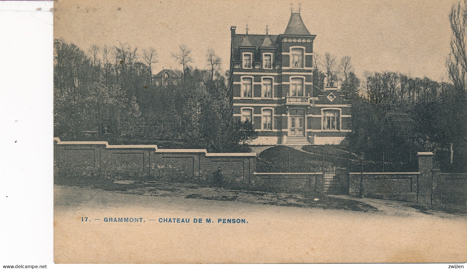 GERAARDSBERGEN GRAMMONT CHATEAU DE M. PENSON KASTEEL DE VESTEN - Geraardsbergen