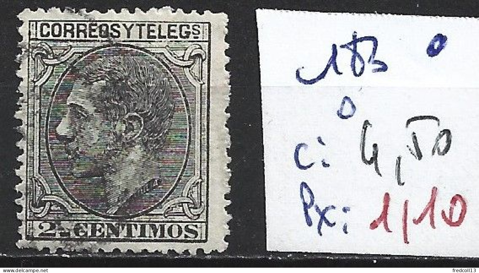 ESPAGNE 183 Oblitéré Côte 4.50 € - Used Stamps