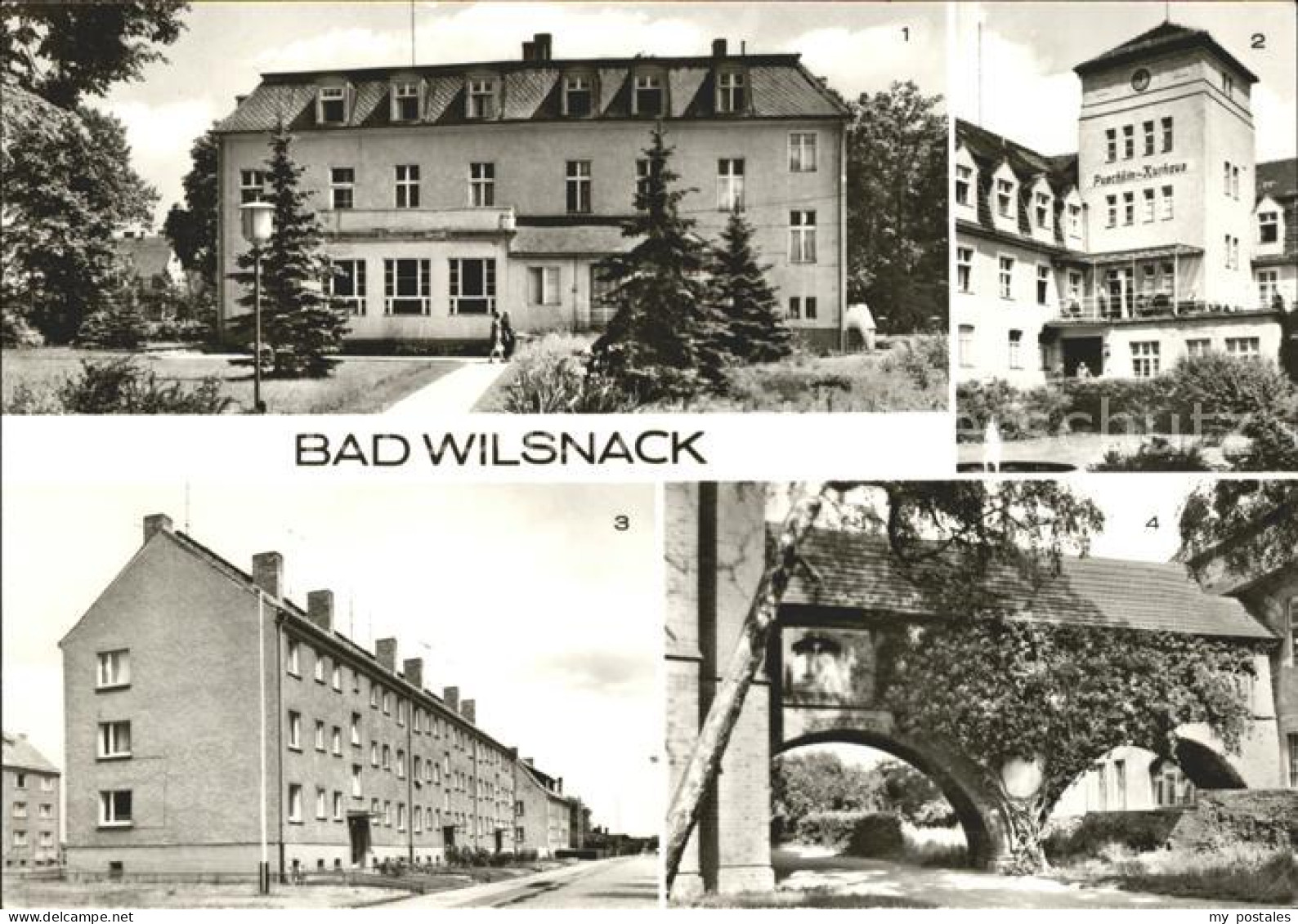 41610096 Bad Wilsnack Clara Zetkin Haus Puschkin Kurhaus Karl Liebknecht Str Kir - Bad Wilsnack