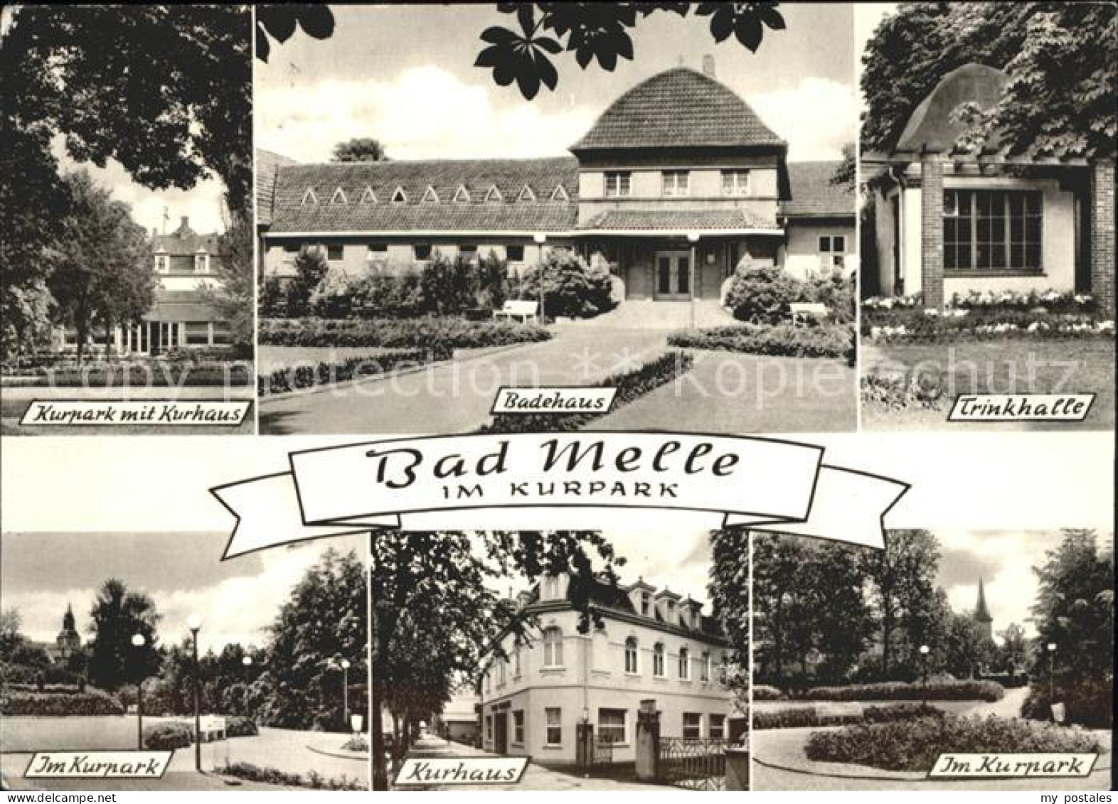 41609764 Bad Melle Osnabrueck Kurpark Kurhaus Badehaus Trinkhalle Altenmelle - Melle