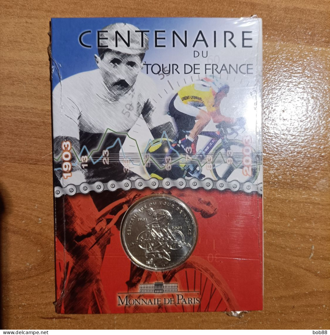 PIÈCE EURO ARGENT/ CENTENAIRE TOUR DE FRANCE /NEUVE SOUS BLISTER - Euros De Las Ciudades