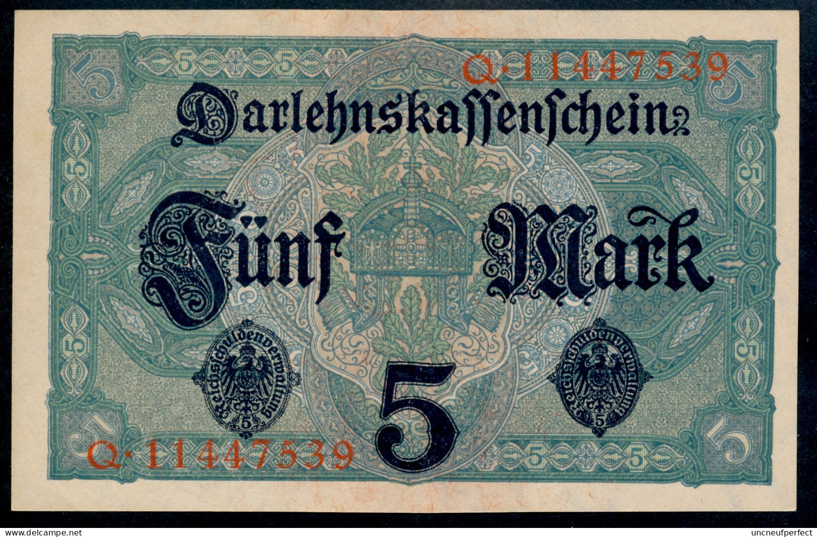 P56b - Ro54b - DEU-61d.  5 Mark 1917 UNC NEUF - 5 Mark