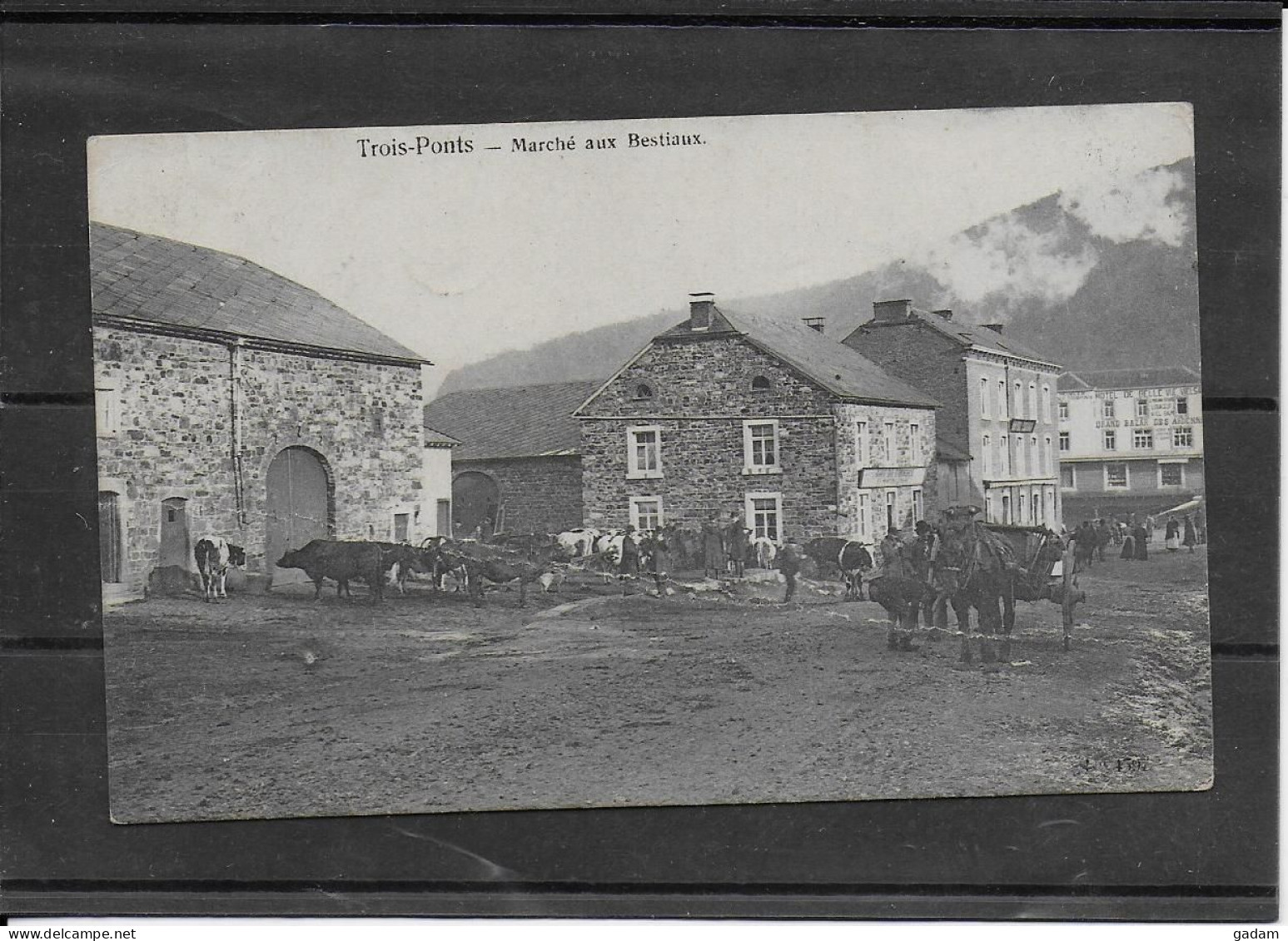 1299-Trois Ponts Marché Aux Bestiaux - Trois-Ponts