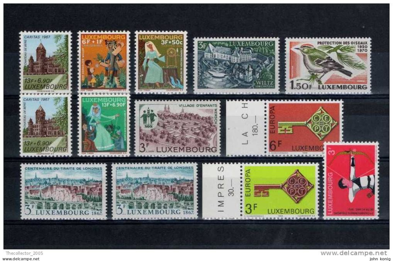 Luxembourg - Lussemburgo - Lotto Francobolli - Stamps Lot - Nuovi - Never Used - New - Mint - Verzamelingen