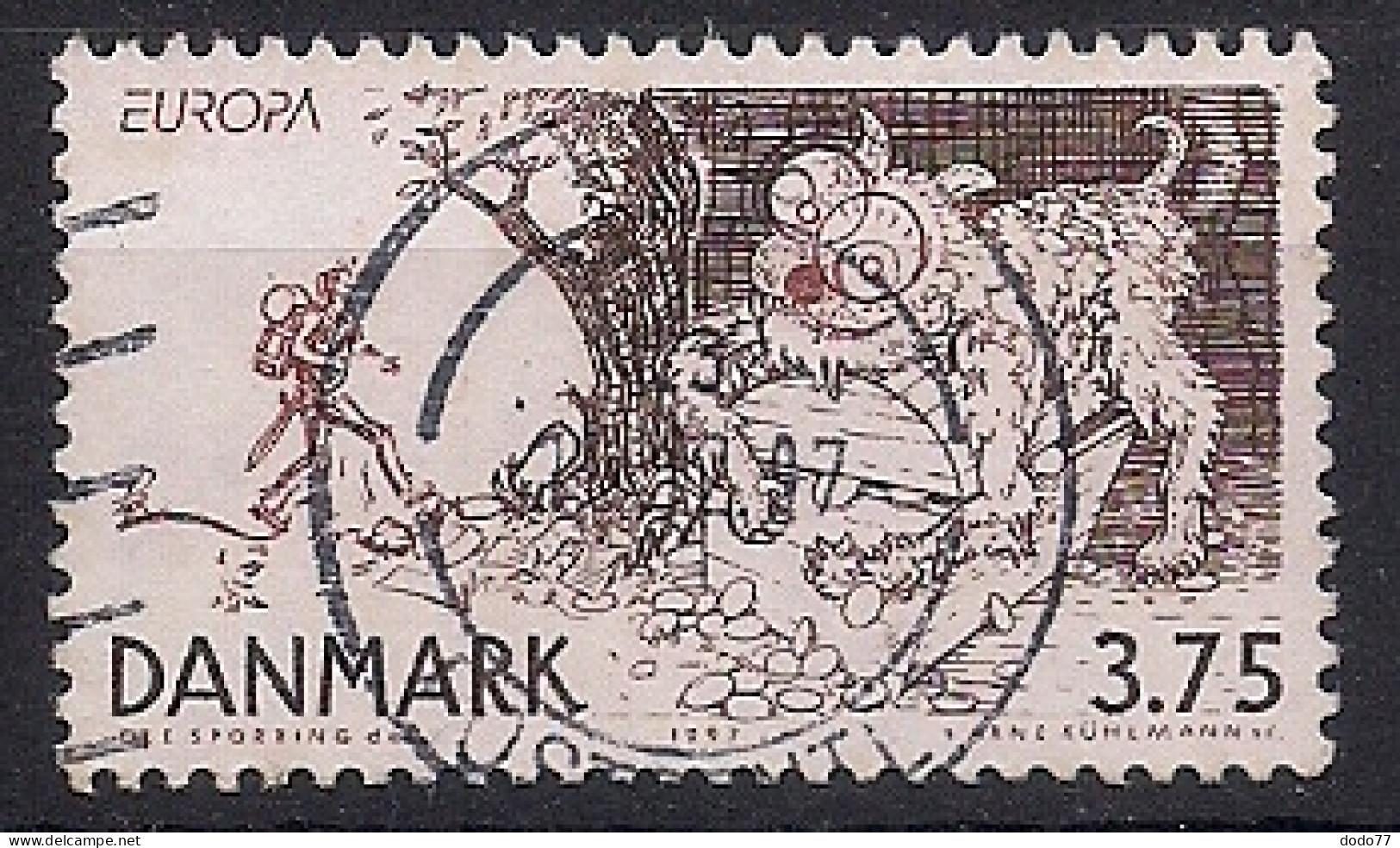 DANEMARK    EUROPA  N°    1161   OBLITERE - Oblitérés