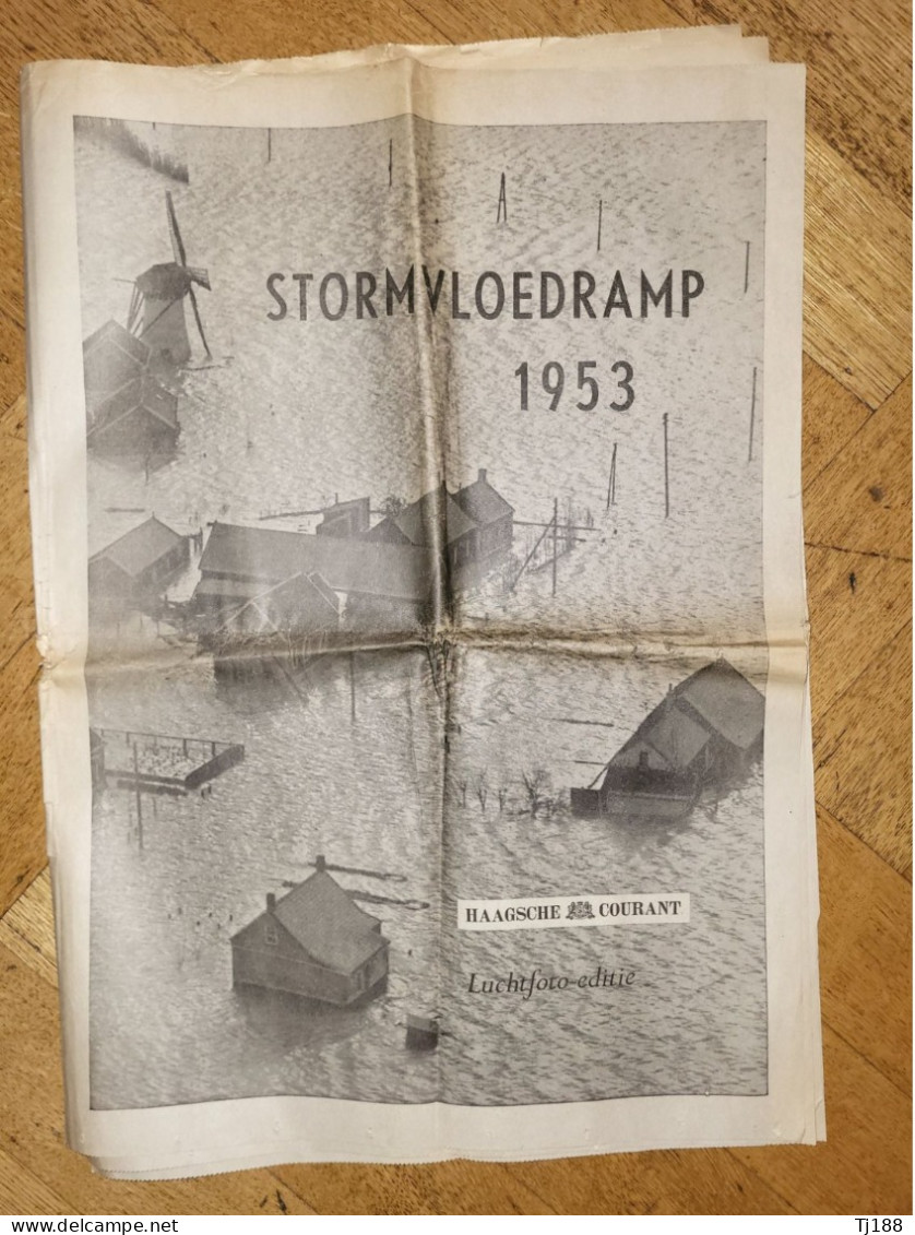 Stormvloedramp 1953 Haagsche Courant - Allgemeine Literatur