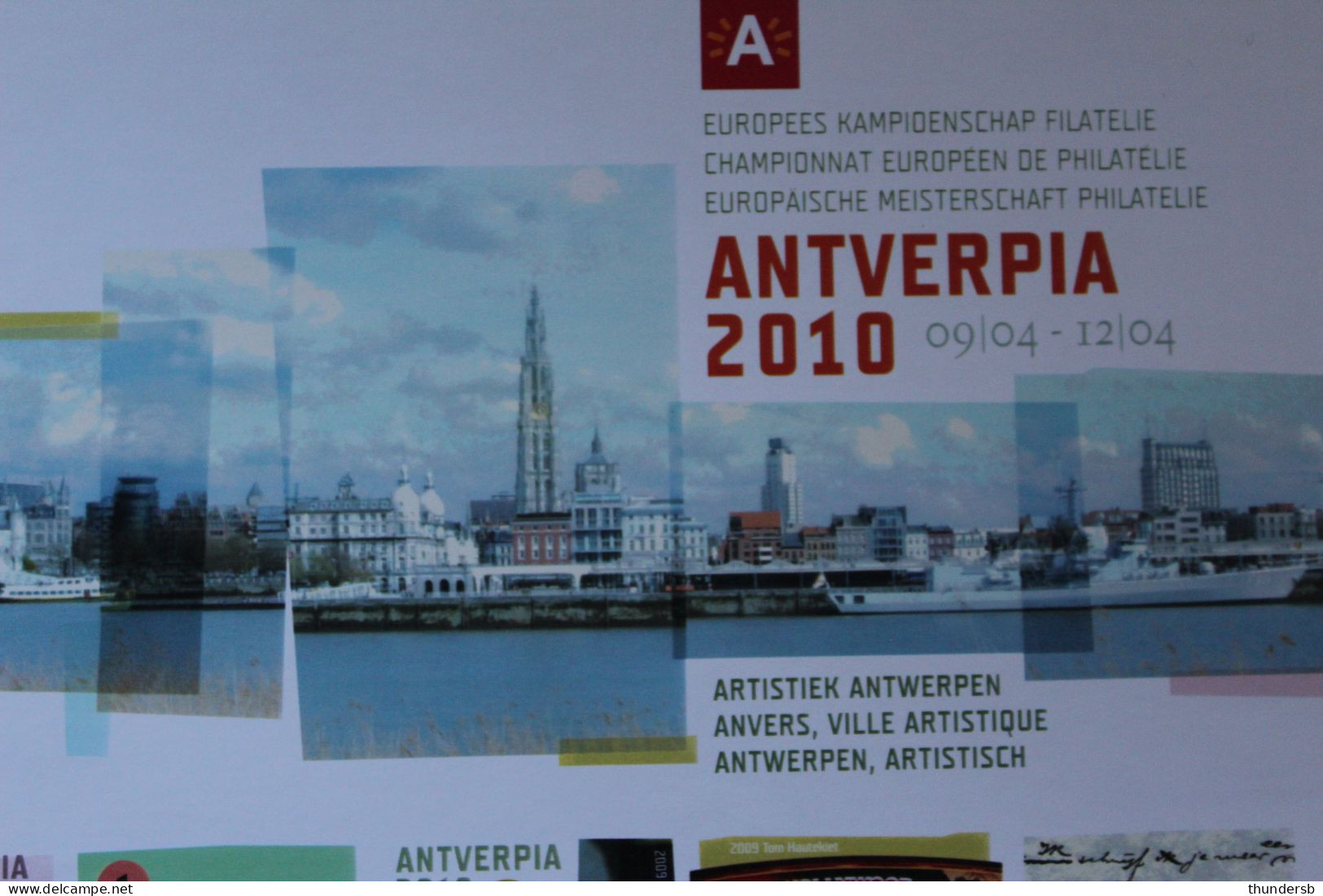 BL169 'Antverpia 2010' - Ongetand - Côte: 40 Euro - 2001-…