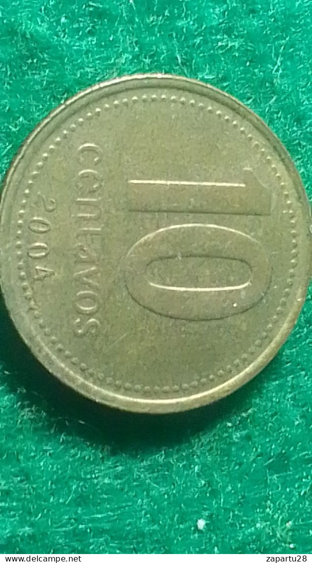 ARJENTİN - 2004   10 CENTAVOS     F - Argentine