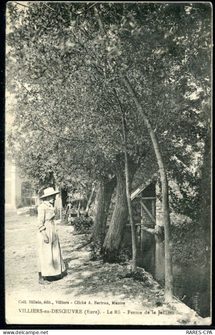 27 VILLIERS EN DESCOEUVRE - LE Rû - FERME DE LA JALLIERE - Sonstige & Ohne Zuordnung