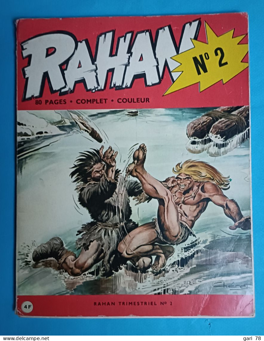 RAHAN N° 2 - Edition Originale Avril 1972 - Rahan