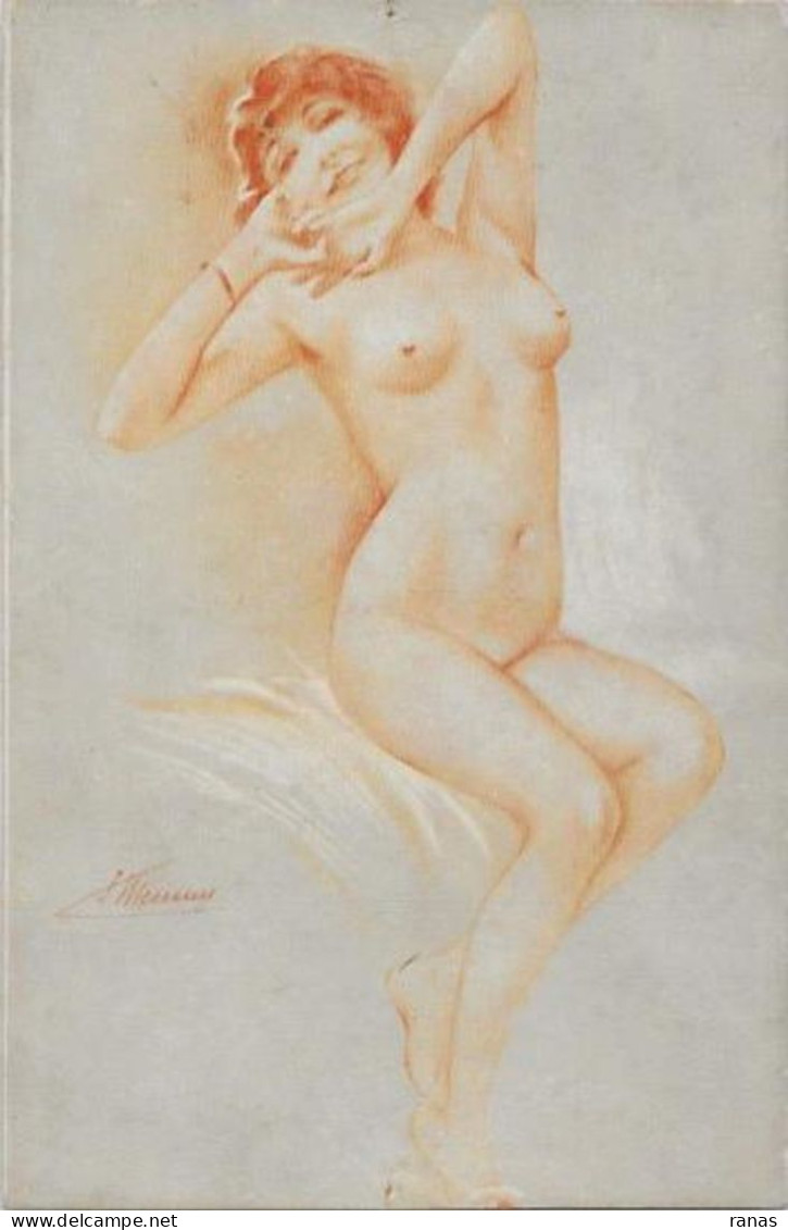 CPA MEUNIER Suzanne Nu Féminin érotisme Femme Nue Non Circulé LE N° 43 - Meunier, S.