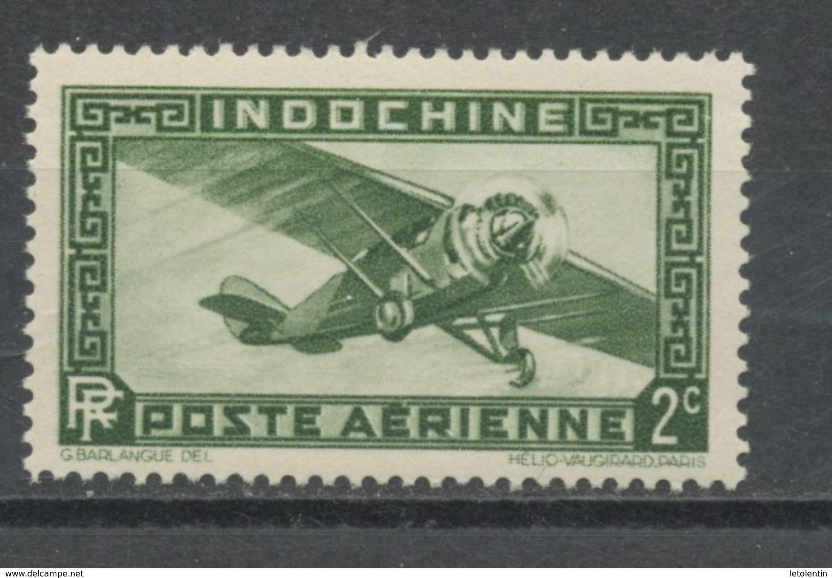 INDOCHINE RF - POSTE AERIENNE - N° Yvert  2 ** - Aéreo