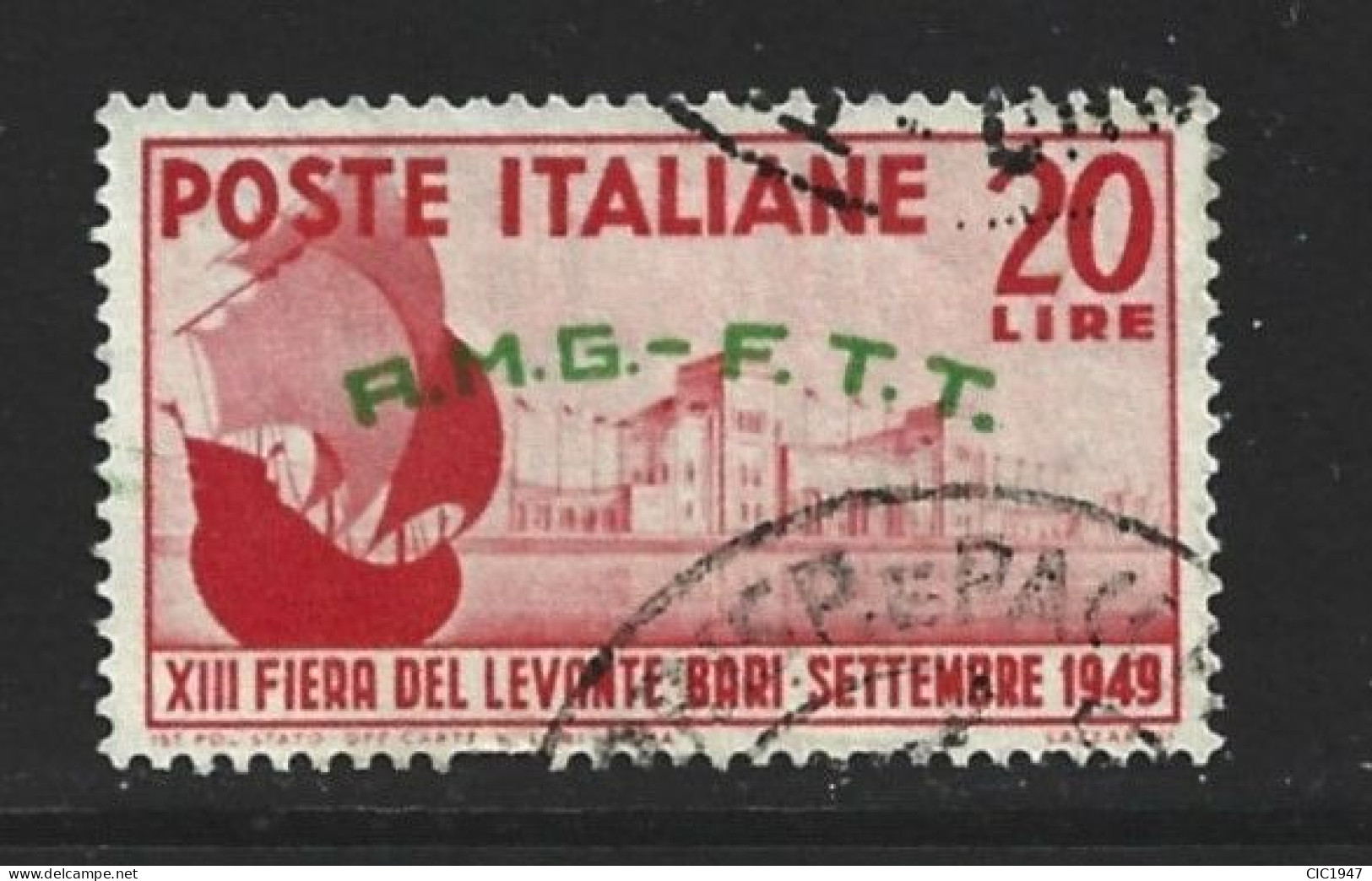 Trieste A 1949 Serie Fiera Del Levante Usato - Afgestempeld