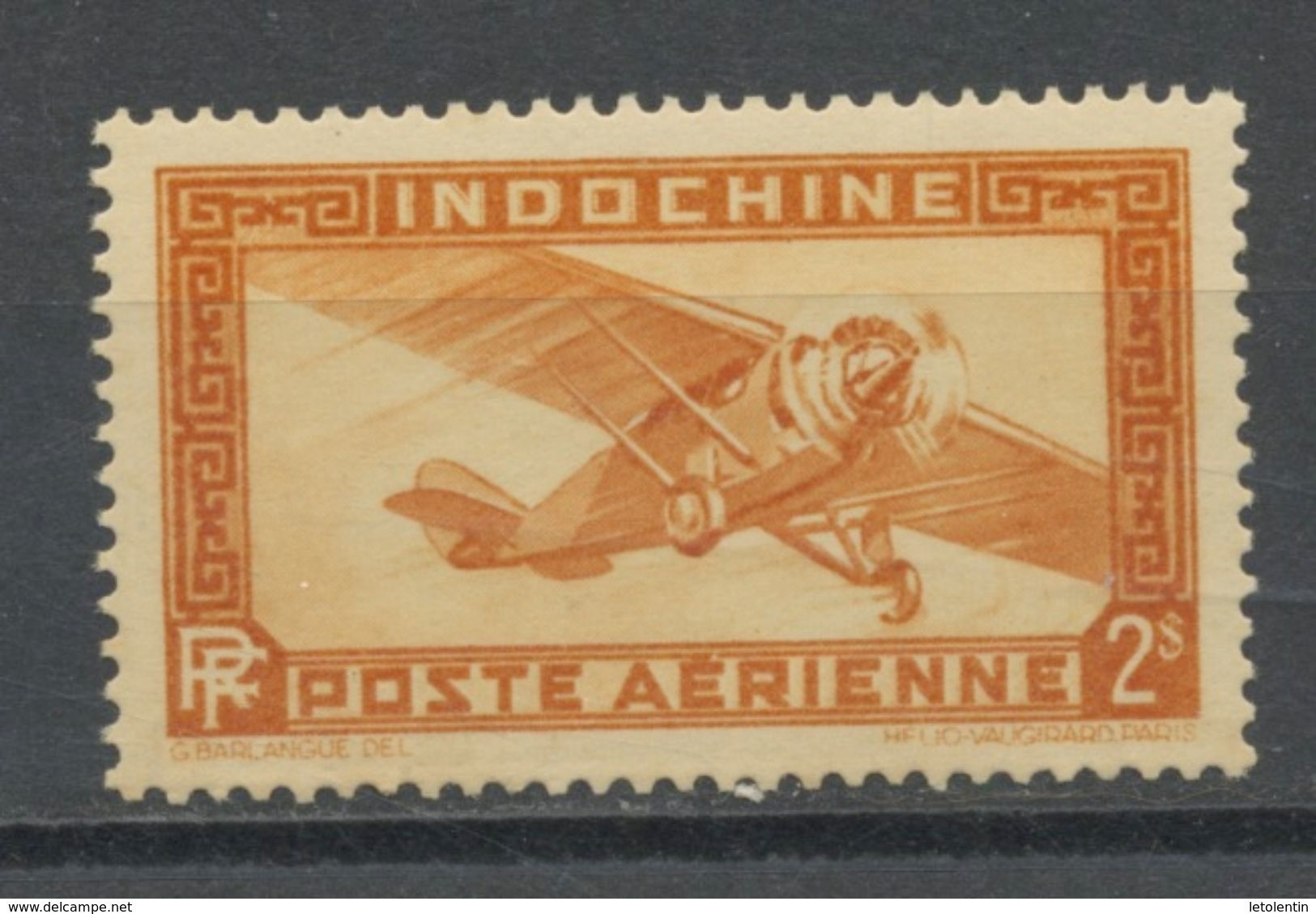 INDOCHINE RF - POSTE AERIENNE - N° Yvert 12 ** - Poste Aérienne