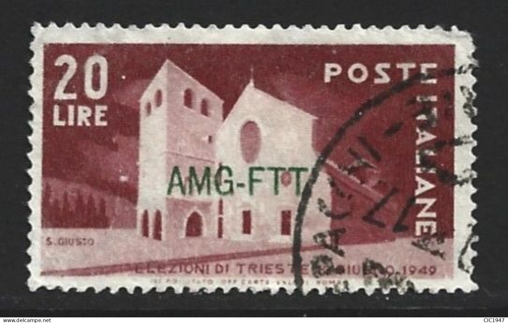 Trieste A 1949 Serie Elezioni A Trieste Usato - Afgestempeld
