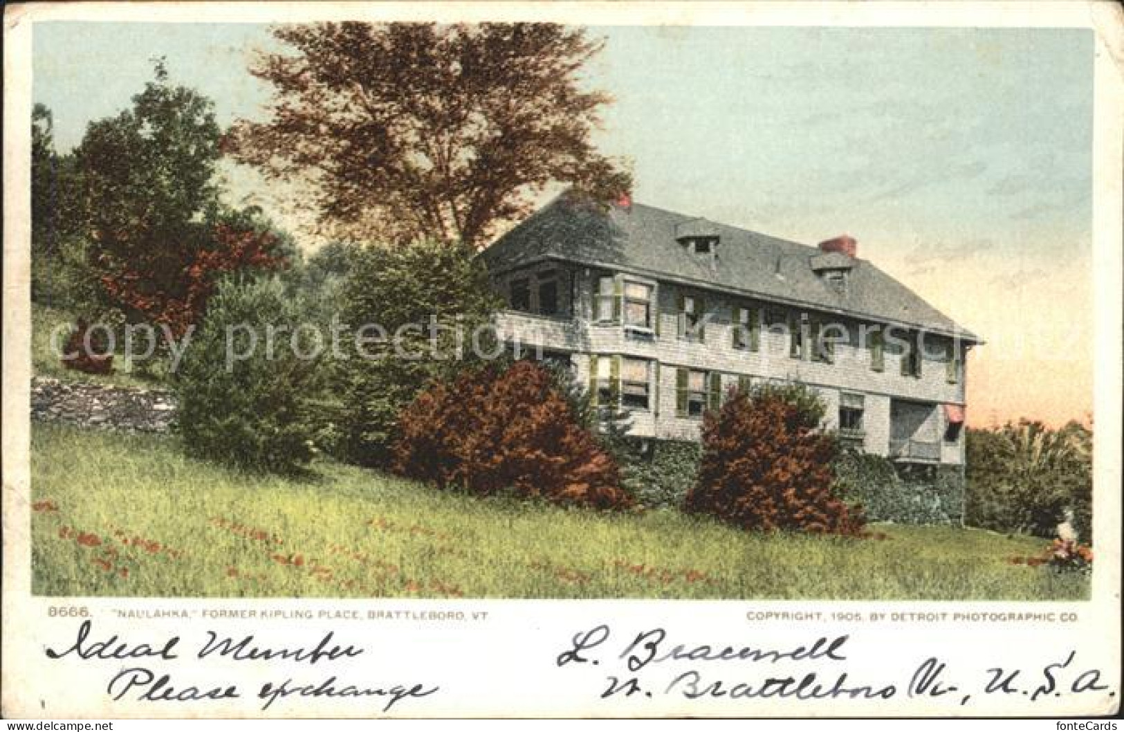 11690508 Brattleboro Naulahka Former Kipling Place - Andere & Zonder Classificatie