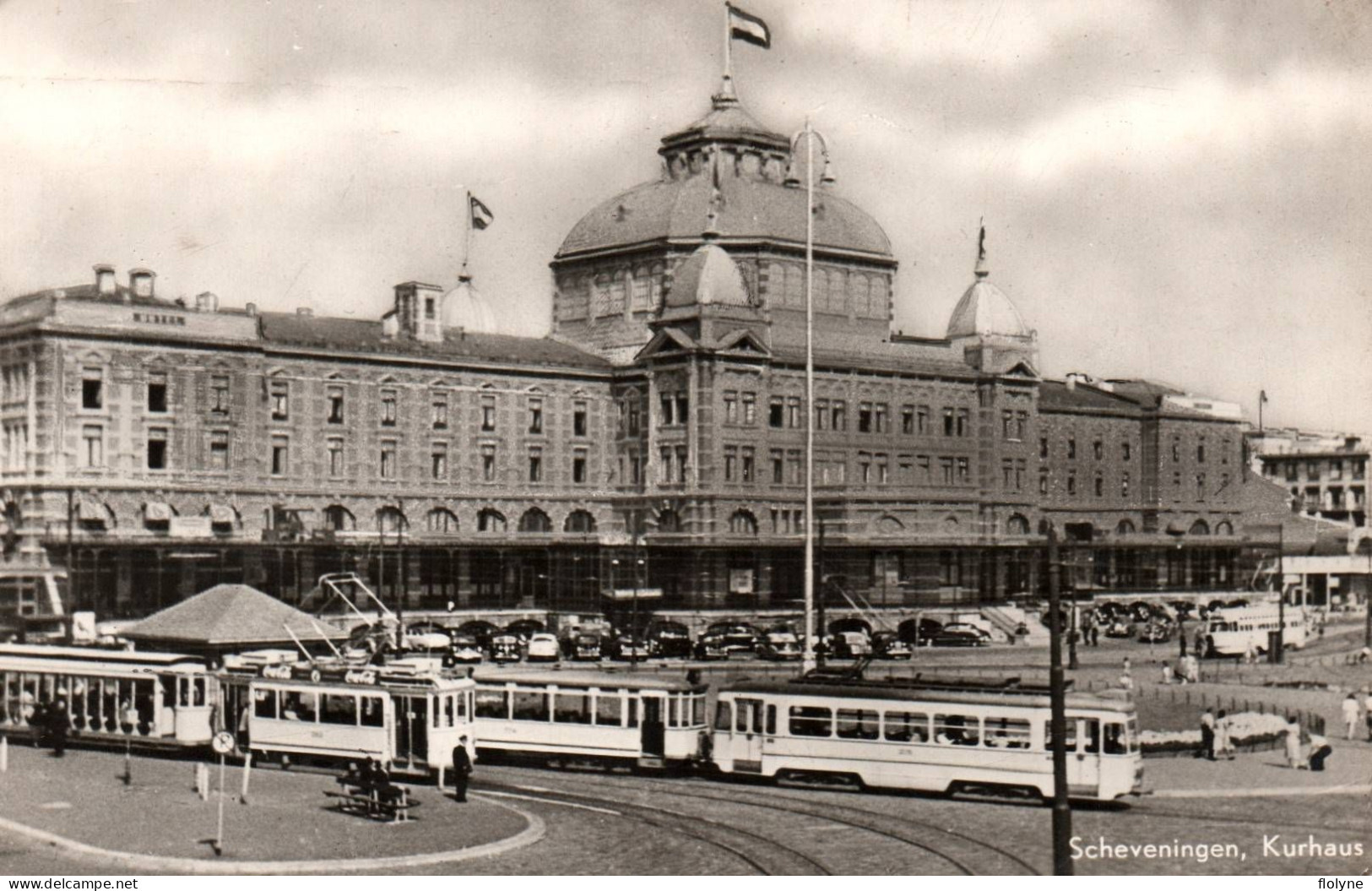 Scheveningue - Scheveningen - Kurhaus - Tram Tramway - Pays Bas Holland Netherlands - Scheveningen