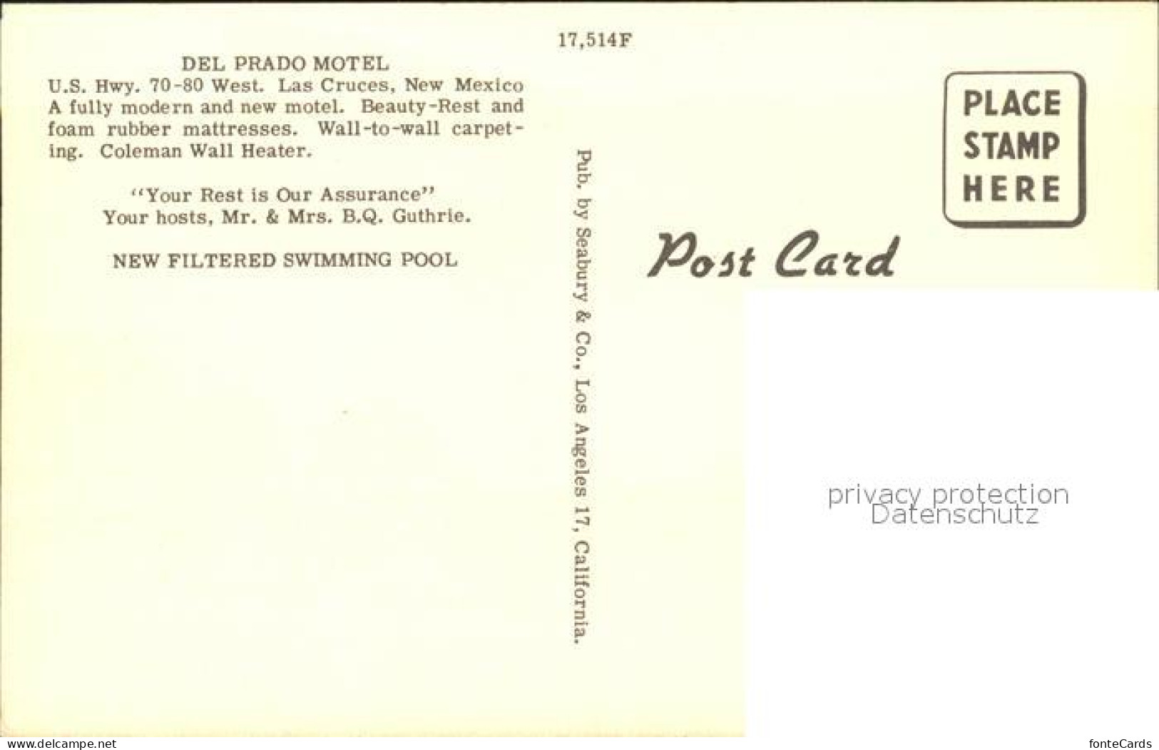 11688326 Las_Cruces_New_Mexico Del Prado Motel Swimming Pool - Other & Unclassified