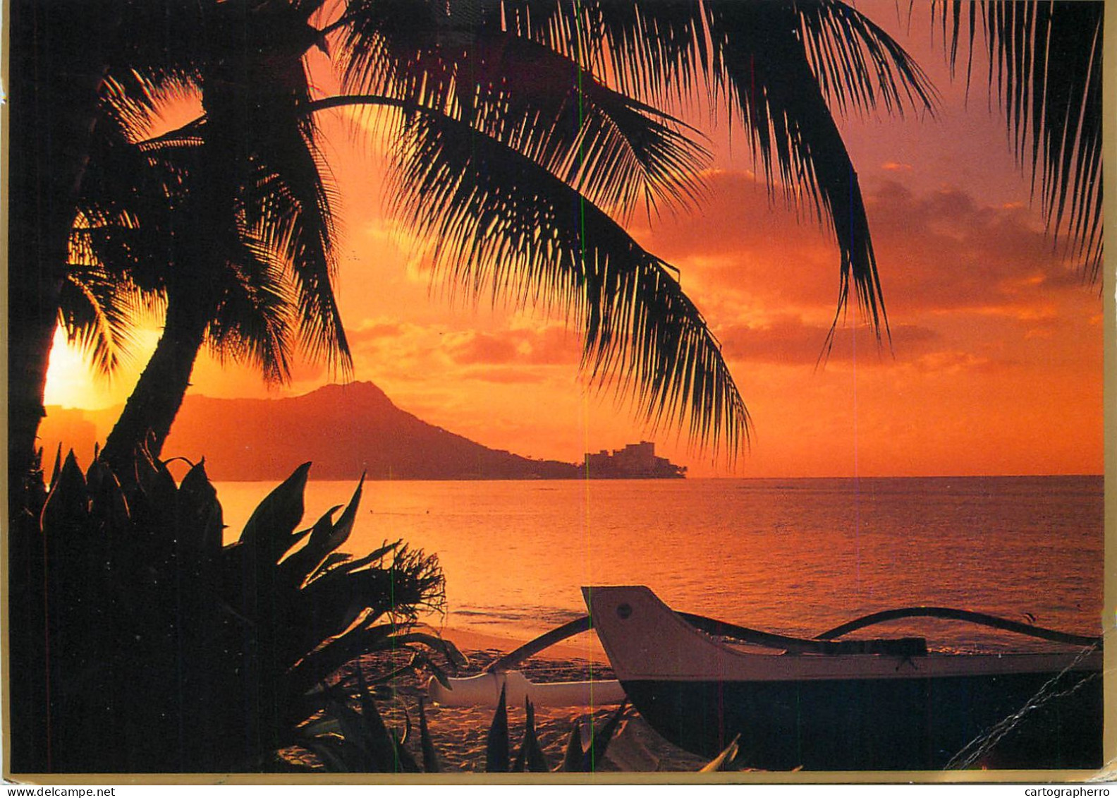 United States HI Hawaii Diamond Head From Waikiki - Honolulu