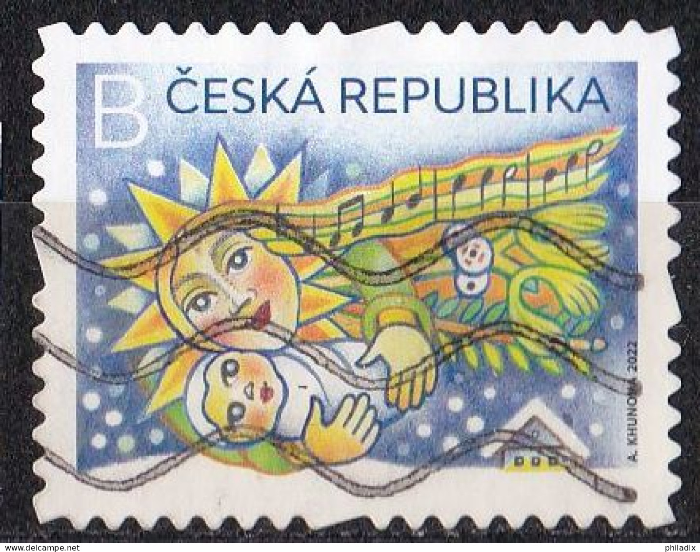 Tschechische Republik Marke Von 2022 O/used (A1-56) - Used Stamps