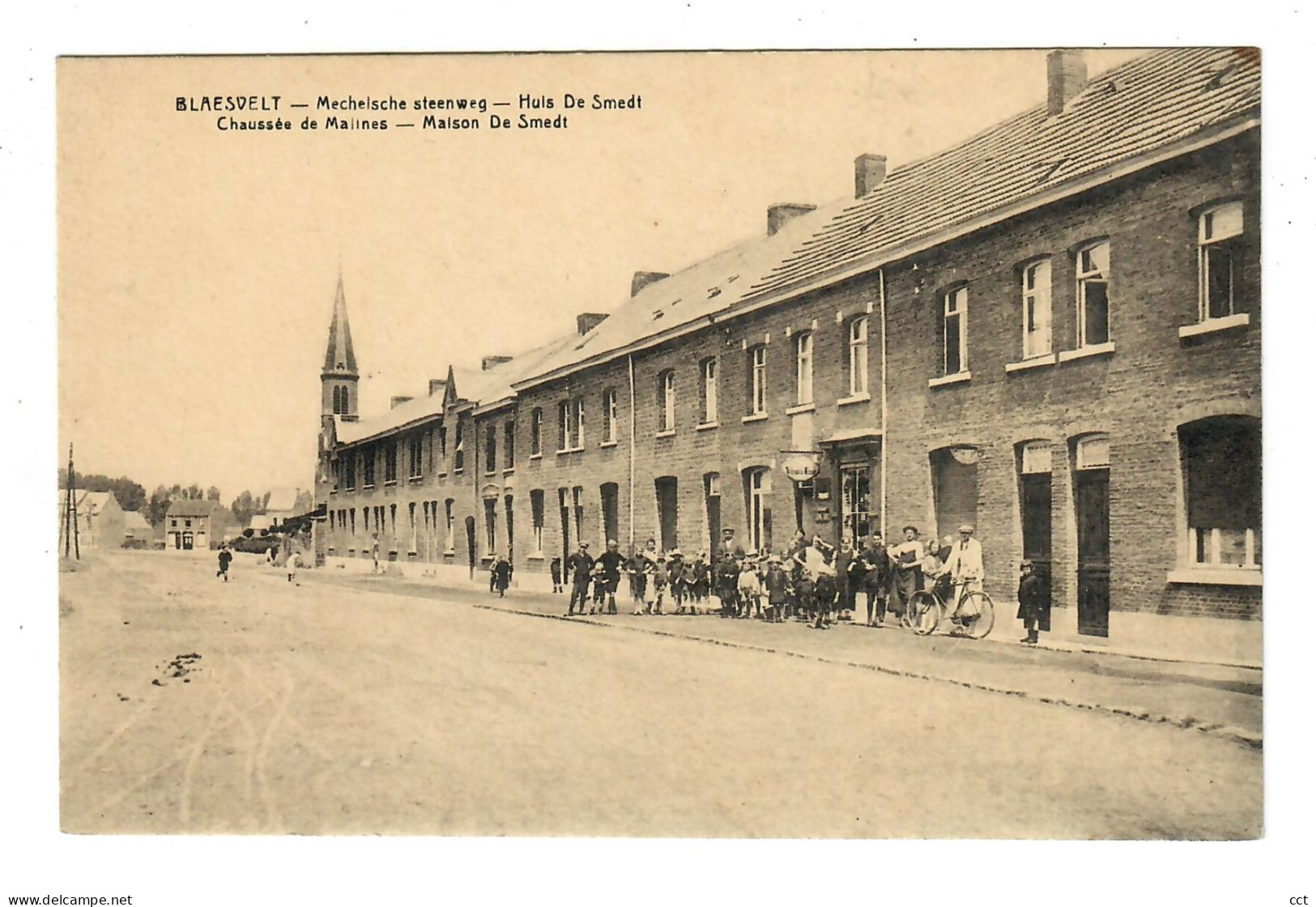 Blaesvelt  Blaasveld  Willebroek   Mechelsche Steenweg - Huis De Smedt - Willebrök