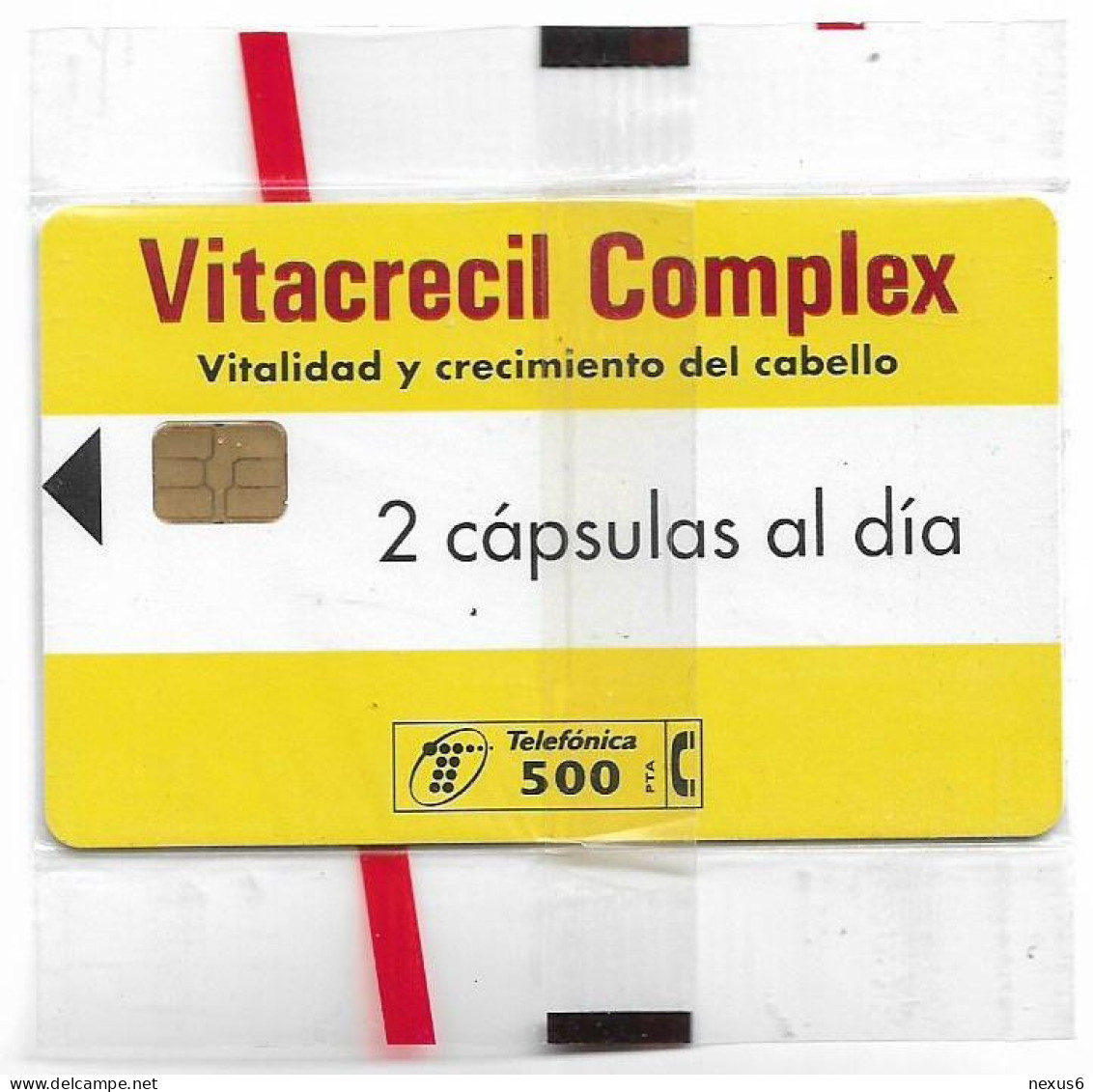 Spain - Telefónica - Vitacrecil Complex - P-250 - 03.1997, 500PTA, 17.000ex, NSB - Emisiones Privadas