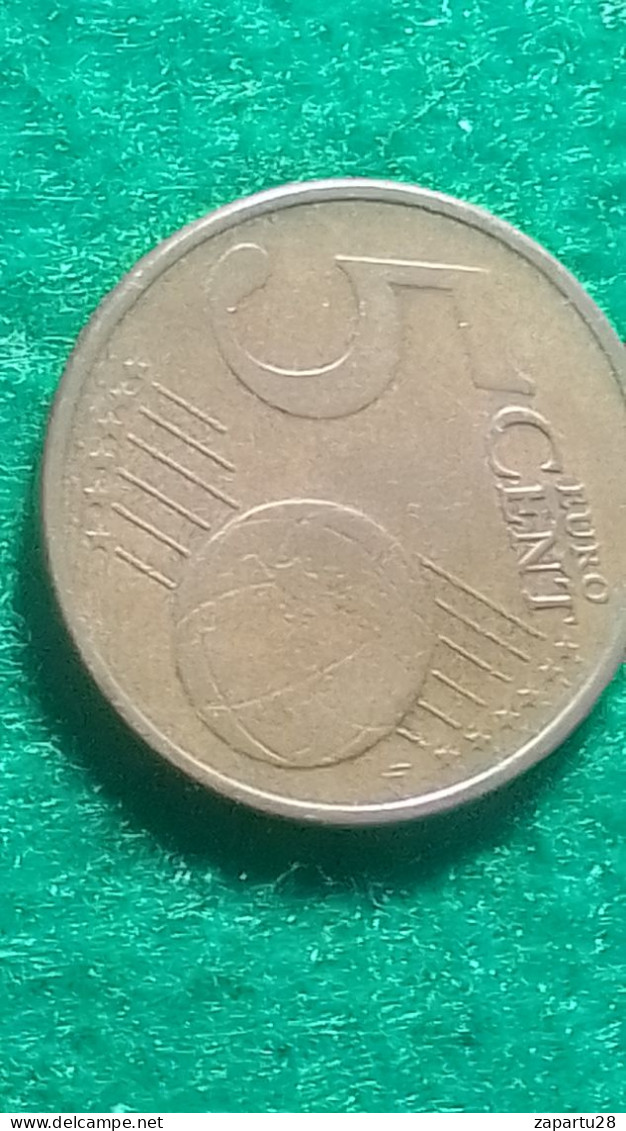 EURO- ALMANYA   5   CENT            F - Oostenrijk