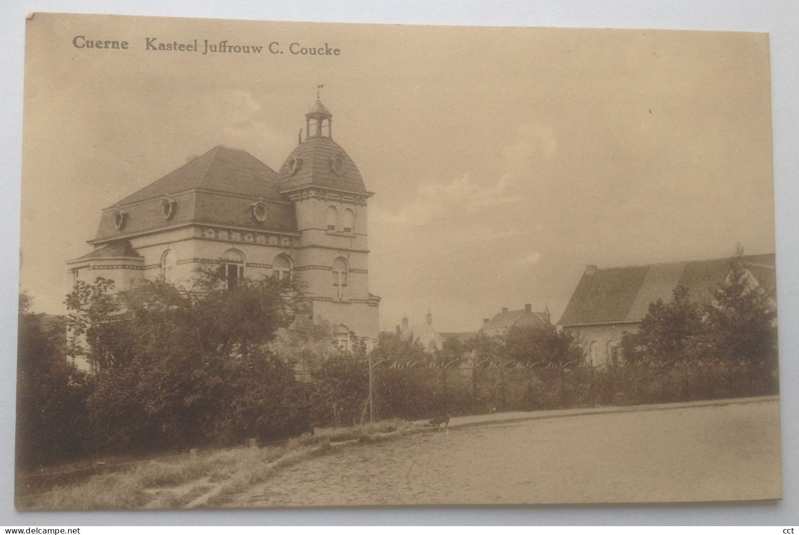 Cuerne  Kuurne    Kasteel Juffrouw C. Coucke - Kuurne