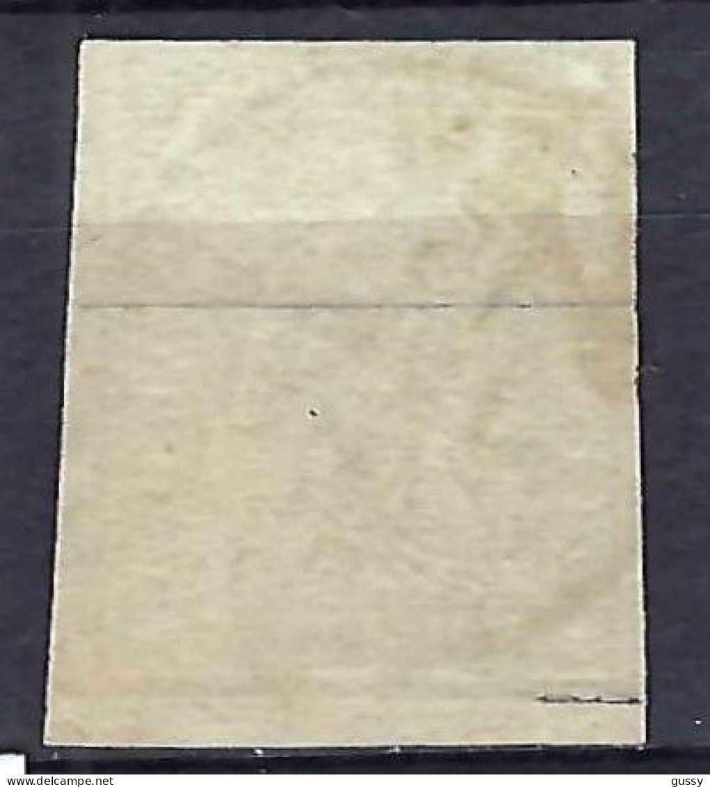 SUISSE Ca.1857:  Le ZNr. 22D Obl. CAD "GENèVE", 4 M. Blanches - Usati