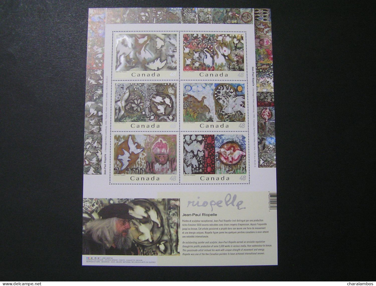 CANADA 2003 Pane Of 6 Different MNH.. - Hojas Bloque