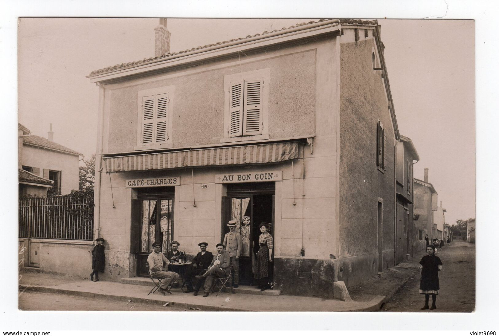 Carte PHOTO : Café Charles - Au Bon Coin - Saint Priest