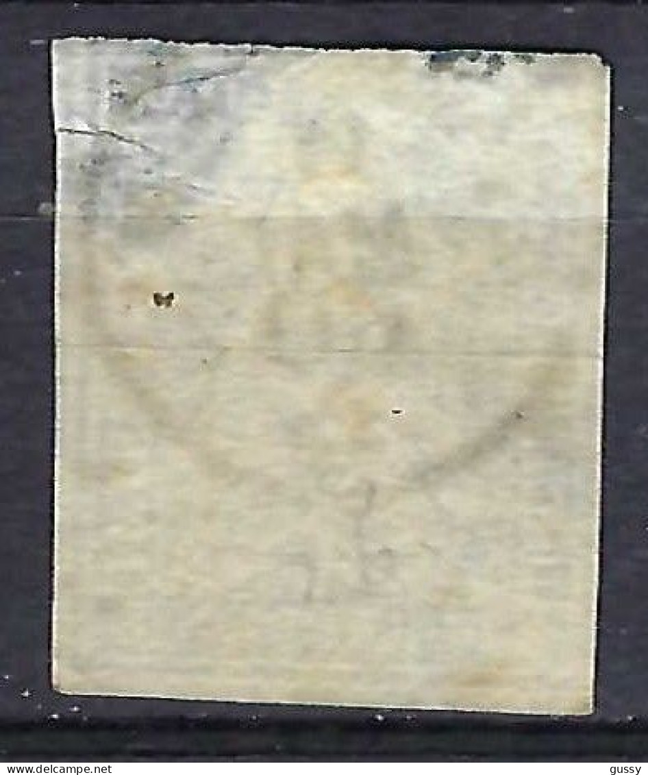SUISSE Ca.1860:  Le ZNr. 22G Obl. CAD, 4 M., Aminci - Usati
