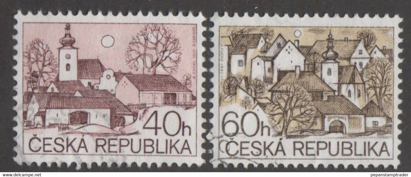 Czech Rep. - #2949-50(2) -  Used - Usados