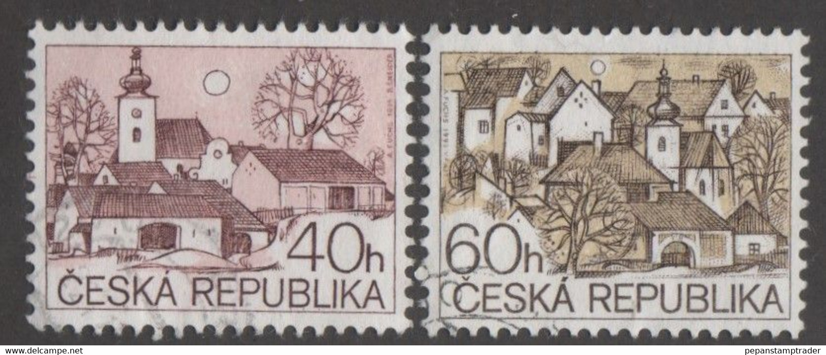 Czech Rep. - #2949-50(2) -  Used - Usati