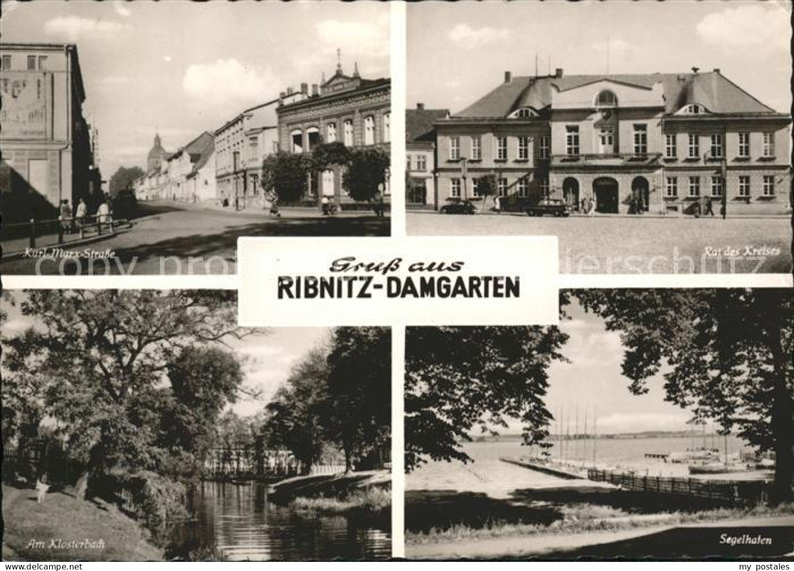 41607883 Damgarten Karl Marx Strasse Rat Des Kreises Klosterbach Segelhafen Ribn - Ribnitz-Damgarten