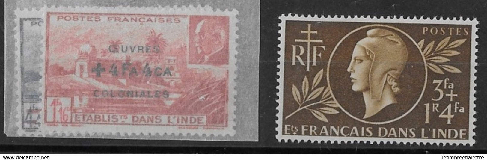 Inde - YT N° 231 / 232 Et 233 ** - Neuf Sans Charnière - 1944 - Unused Stamps