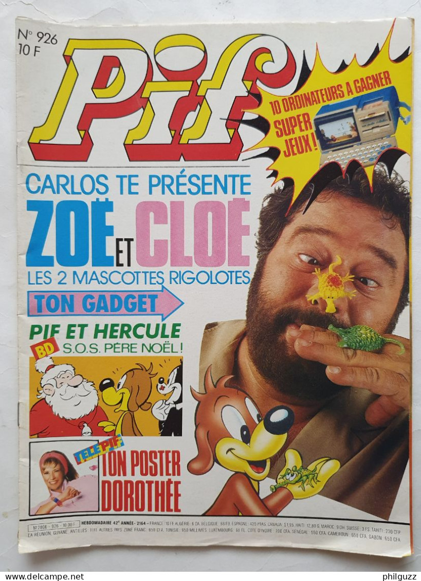 PIF GADGET N° 926 - Pif Gadget