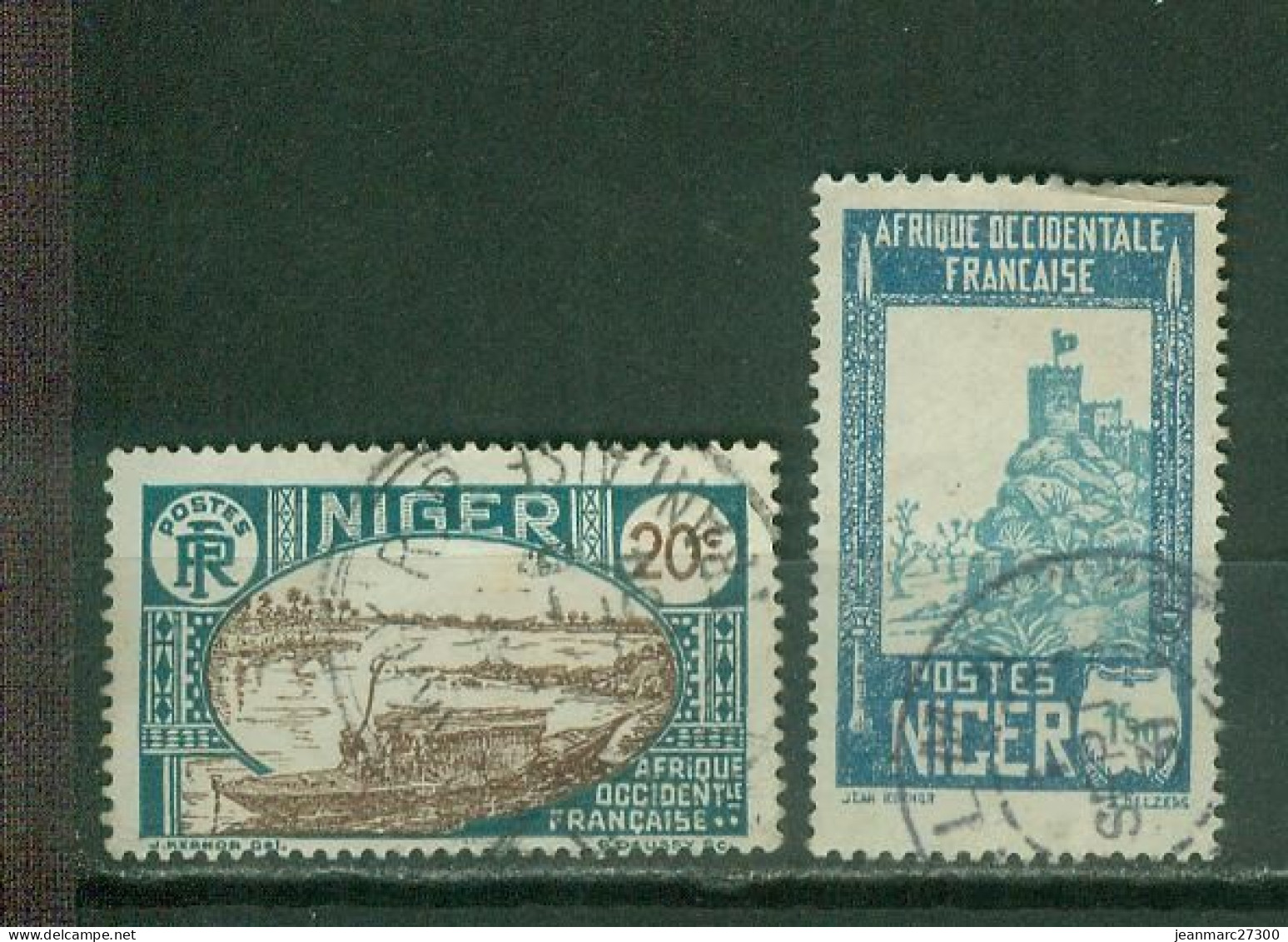 FRANCE COLONIES - Niger - Poste Yt N°35 47 Oblitéré - Gebraucht