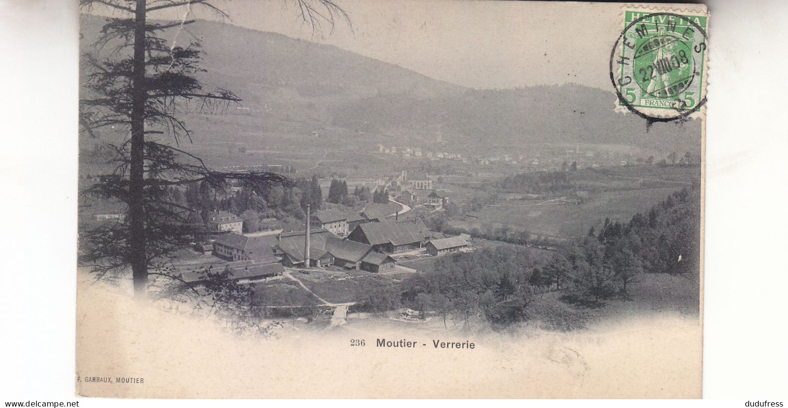 MOUTIER VERRERIE - Moutier