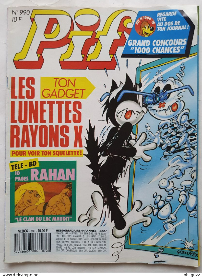 PIF GADGET N° 990 - Pif Gadget