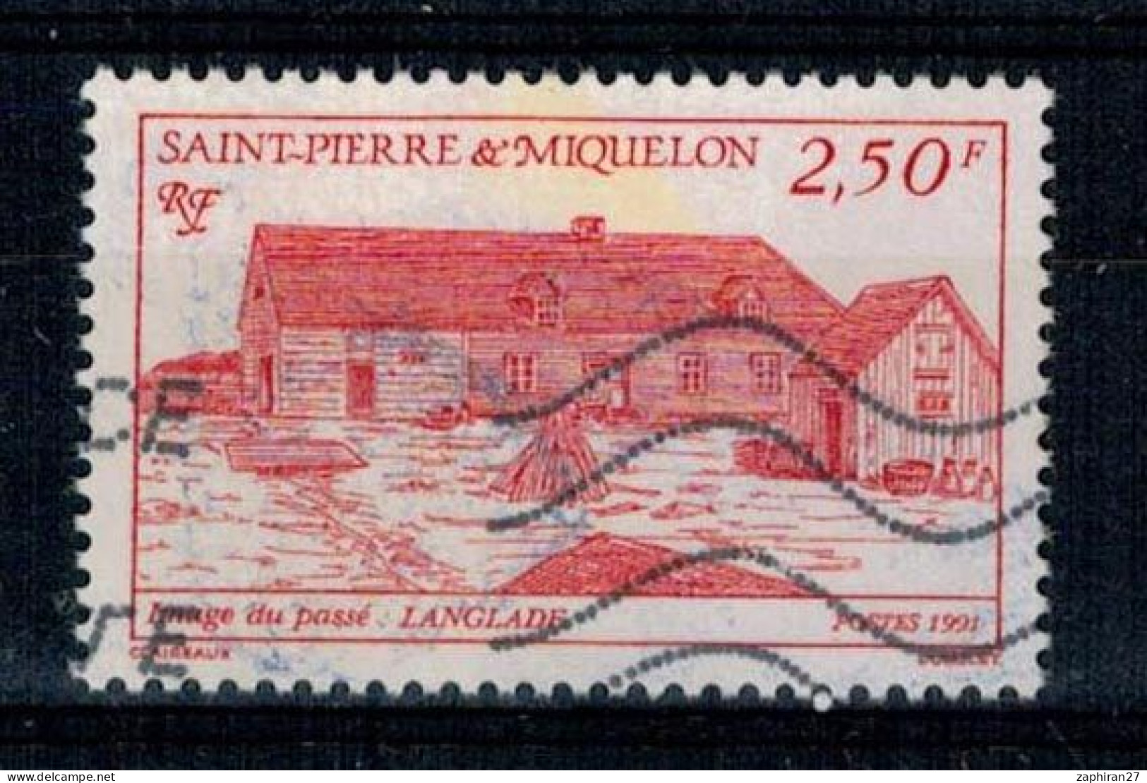 1991 ST PIERRE ET MIQUELON LANGLADE OBLITERE #234# - Used Stamps