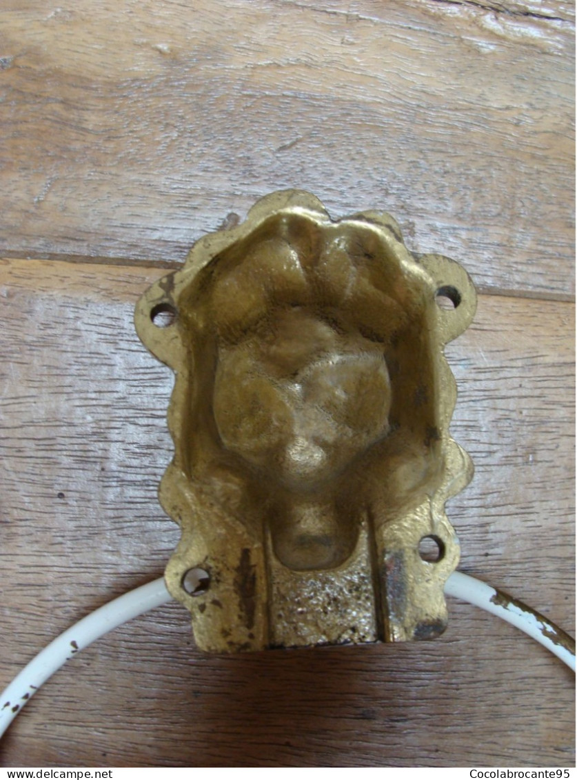 Porte-serviette Ancien Tête De Lion - Ijzerwerk