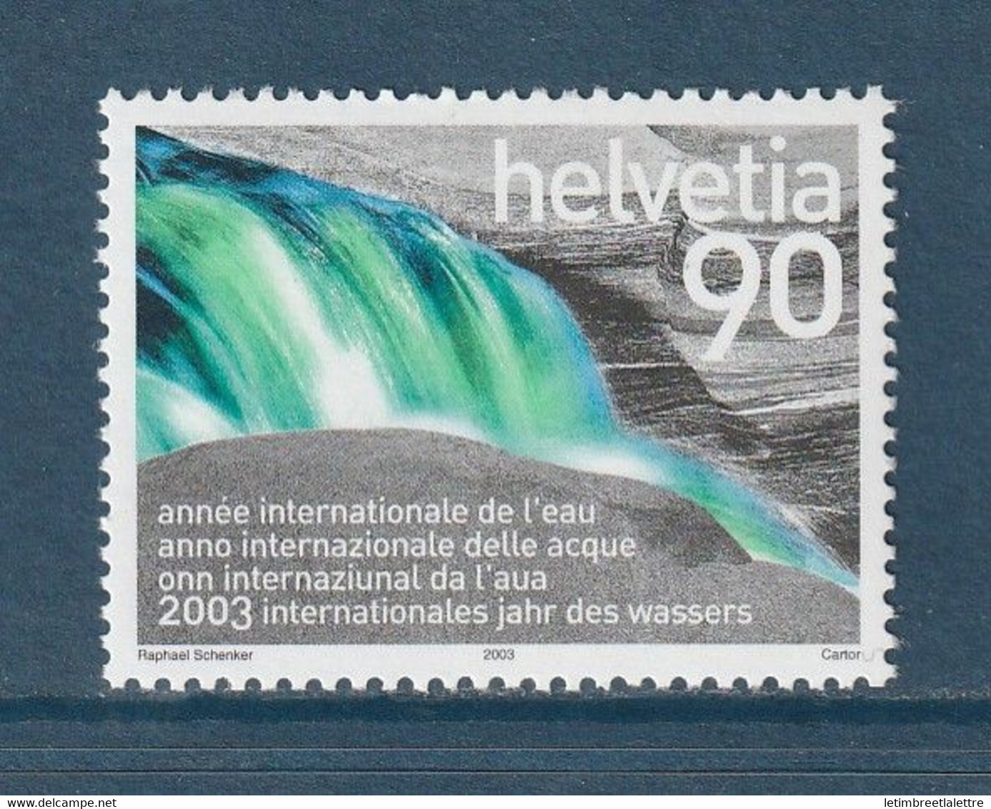 Suisse - YT N° 1752 ** - Neuf Sans Charnière - 2003 - Nuovi