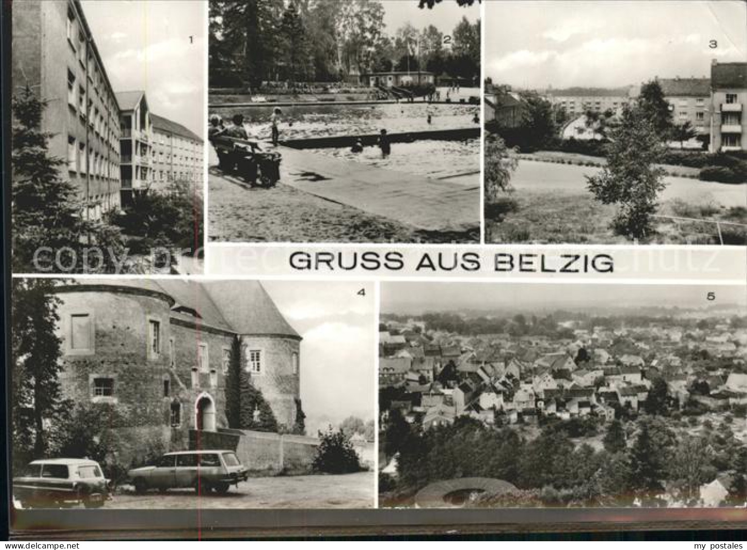 41604494 Belzig Krankenhaus Schwimmbad Schillerstr Burg Eisenhardt Total Belzig - Belzig